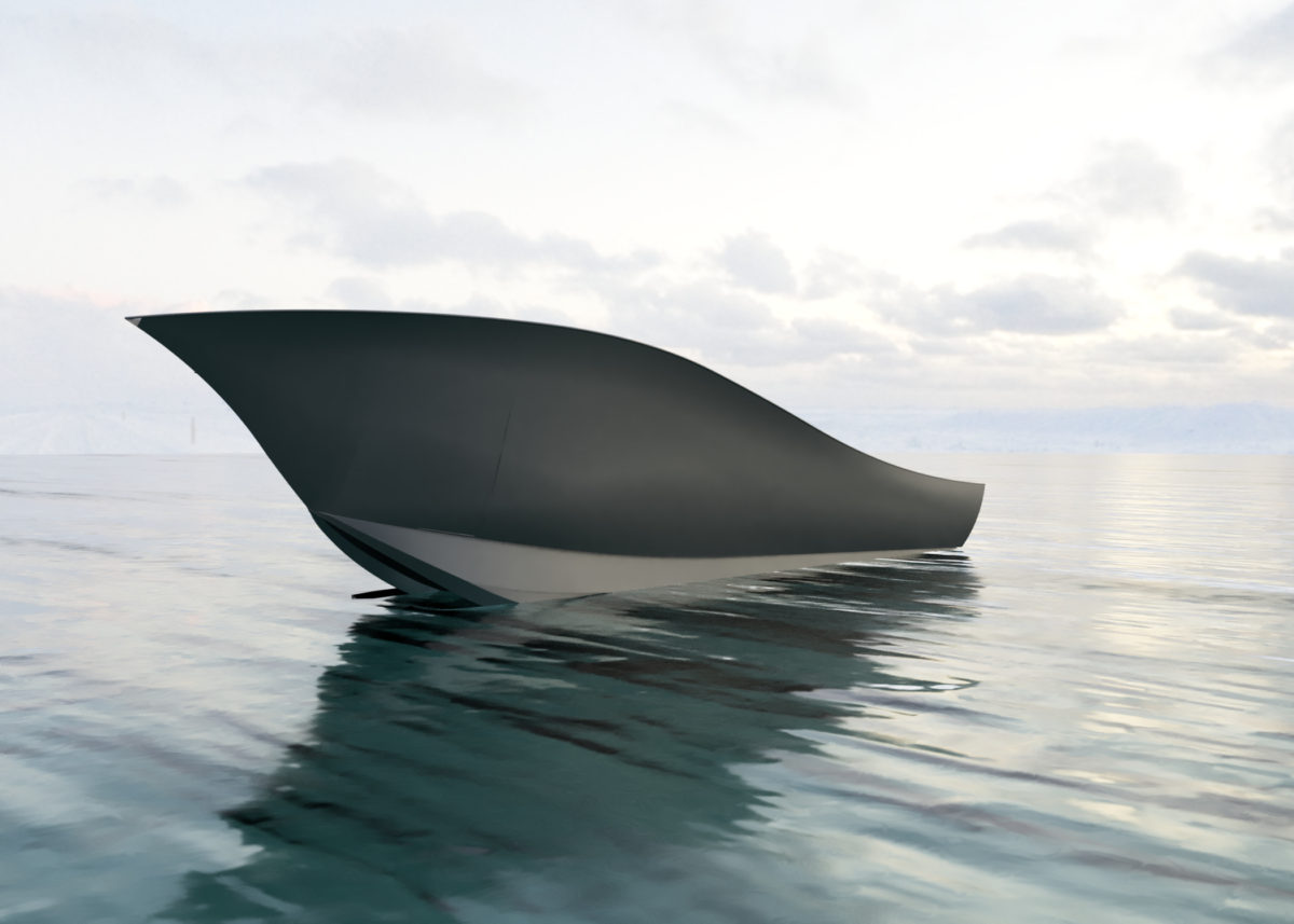 42' mono catamaran custom frame fabrication