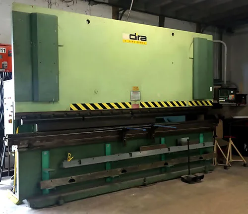 Adira 180-ton press brake metal bending Fort Lauderdale